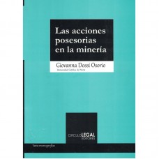 LAS ACCIONES POSESORIAS EN LA MINERÍA